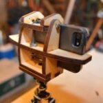 Laser Cut iPhone Tripod Mount with Quick Release