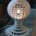 Lamp 3D Puzzle Free Vector