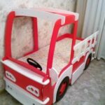Car Kids Bed Laser Cut Free Vector