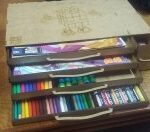 Laser Cut Wooden Pencil Box Free Vector
