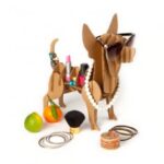 Laser Cut Dog Jewelry Holder Dresser Top Jewelry Organizer Free Vector