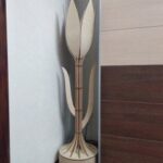 Laser Cut Decorative Tulip Floor Lamp Free Vector