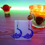 Laser Cut Pair Of Acrylic Earrings Jewelry Gift DXF File