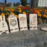 Laser Cut Cell Phone Stands Wood Decor Free Vector