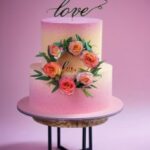 Laser Cut Love Cake Topper Free Vector