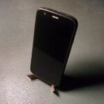 Lasercut Phone Stand DXF File