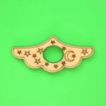 Laser Cut Decorative Book Page Holder Free Vector