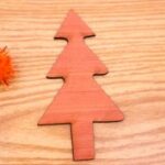 Laser Cut Unfinished Wood Tree Cutout DXF File