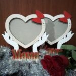 Laser Cut Mom Personalized Frame Free Vector