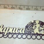 Laser Cut Love Singing Medal Hanger Free Vector
