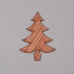 Laser Cut Wooden Christmas Tree Wood Shape Free Vector