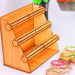 Laser Cut Bangle Stand 3mm Free Vector