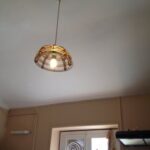 Laser Cut Hanging Bowl Lamp DXF File