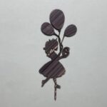 Laser Cut Girl With Balloon Birthday Cake Topper Free Vector