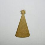 Laser Cut Wood Birthday Hat Craft Shape Cutout Free Vector