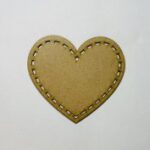 Laser Cut Wood Heart Craft Shape Cutout Free Vector