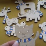 Laser Cut Christmas Magnets Free Vector