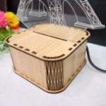 Laser Cut Acrylic Lamp Base 3mm Free Vector