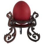 Laser Cut Wooden Decorative Easter Egg Stand Free Vector