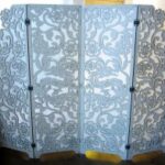 Laser Cut Decorative Screen 6mm Plywood 475x1475mm DXF File