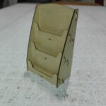 Laser Cut Wooden Magazine Display Rack Free Vector