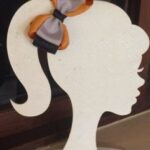 Laser Cut Wooden Hairbow Holder Head Stand