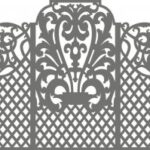 Carved Wedding Screen Vector Free Vector