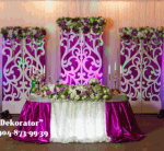 Wedding Screen Openwork Free Vector