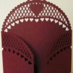 Gate Fold Card 16 dxf File