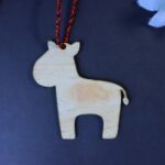 Laser Cut Zebra Unfinished Wood Cutout Shape Free Vector