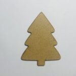 Laser Cut Christmas Tree Wood Cutout Shape Free Vector