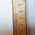 Laser Cut Portable Height Measuring Ruler DXF File
