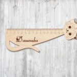 Laser Cut Ruler Cat Free Vector