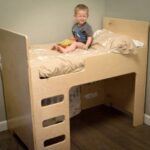 Bunk Bed for Kids Laser Cut CNC Plan Free Vector