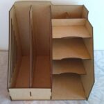 Laser Cut Desk Tidy Office Storage Organizer