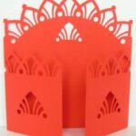 Gate Fold Card 11 dxf File