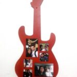 Laser Cut Guitar Shaped Picture Frame Personalized Gifts For Music Lovers