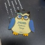 Laser Cut Wooden Owl Awards Owl Child Medal Free Vector