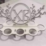 Laser Cut Decorative Easter Egg Stand Free Vector