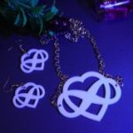 Laser Cut Acrylic Jewelry Necklace Earrings Free Vector