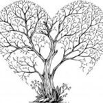 Laser Cut Engraving Tree Heart Art Free Vector
