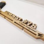 Laser Cut Hockey Medal Holder Hockey Stick Wall Mount Medal Hanger DXF File