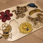 Laser Cut Baby Puzzle Toy SVG File