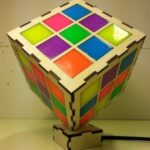 Laser Cut Cute Night Light Lamp DXF File