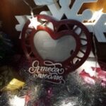 Laser Cut Wooden Love Heart Frame Free Vector