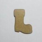 Laser Cut Santa Boot Wood Shape For Craft Free Vector
