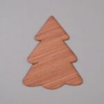 Laser Cut Tree Shape Unfinished Wood Tree Cutout Free Vector
