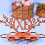 Laser Cut Easter Krashanka Egg Holder Free Vector