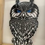 Laser Cut Owls Panel Wall Decor Free Vector